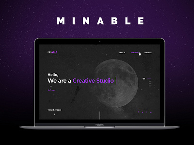 Minable | Minimal Portfolio