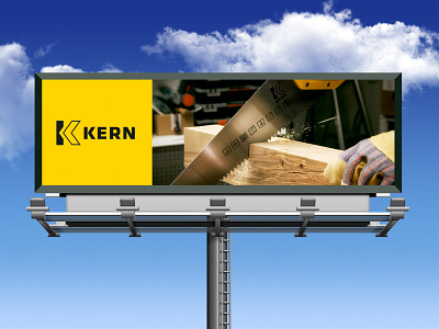 Big bord "KERN" "EKT" "LIDER" "KIRK" branding design logo typography