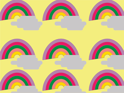 Rainbow Wrapping Paper design graphic illustration illustrator vector