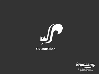 skunk art design flat food graphic design illustration illustrator logo minimal vector