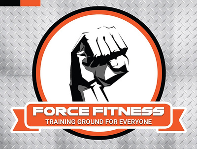 Logo For Fitness Industry design icon illustration logo