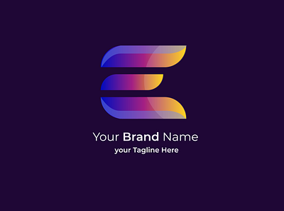Letter "E" logo design practice ( inspired ) design illustration logo web