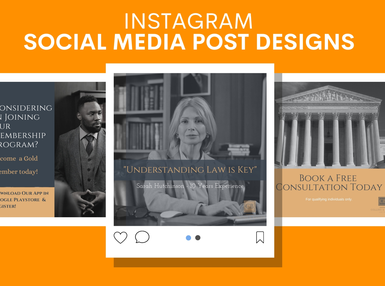 Law Firm Instagram Post Design By Solomon Gamra On Dribbble