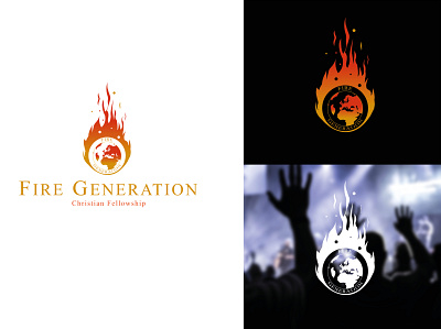 Fire Generation Logo Design branding christian logo church logo design fireart graphicdesign icon logo logo design logotype typography vector