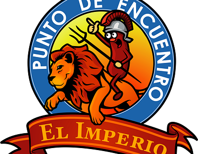 El imperio branding logo vector