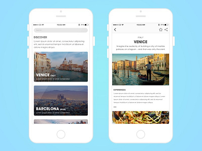 Travel App app app design travel app ui design