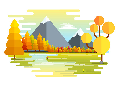 Another Nature Landscape illustration landscape nature