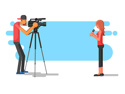 Woman Journalist news coverage news news coverage vector journalists woman reporter