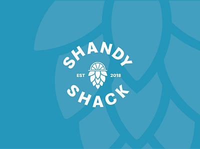 Shandy Shack Rebrand beercan beerlogo brand design brand identity brand strategy branding can design hop icon illustration logo logodesign logodesigner logodesignersclub rebrand shandyshack