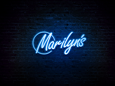 Marilyn's Nightclub Branding
