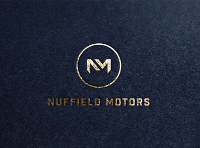 Nuffield Motors Rebrand brand design brand identity design brand strategy branding car car garage carlogo carservice icon logo logodesigner luxury logo vector