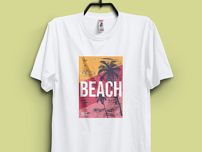 Summer Beach T-shirt Design..........