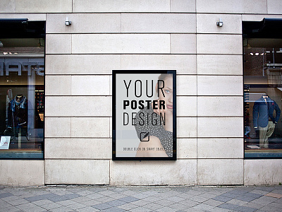 6 POSTER design photo mockups advertising banner billboard bus stand bus stop design graphic design mockup outdoor poster poster template typography