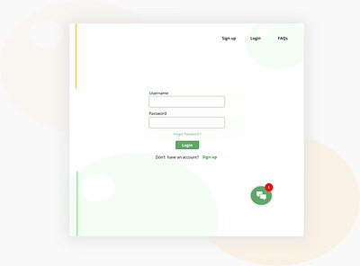 Login Page figma login page ui