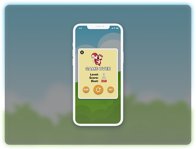 Pop-up / Overlay Hint dailyui dailyui016 game gamedesign mobiledesign overlayhint popup ui