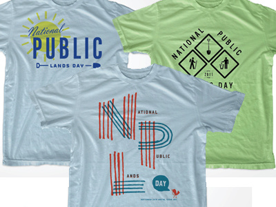 Nat'l Public Lands Day t shirts