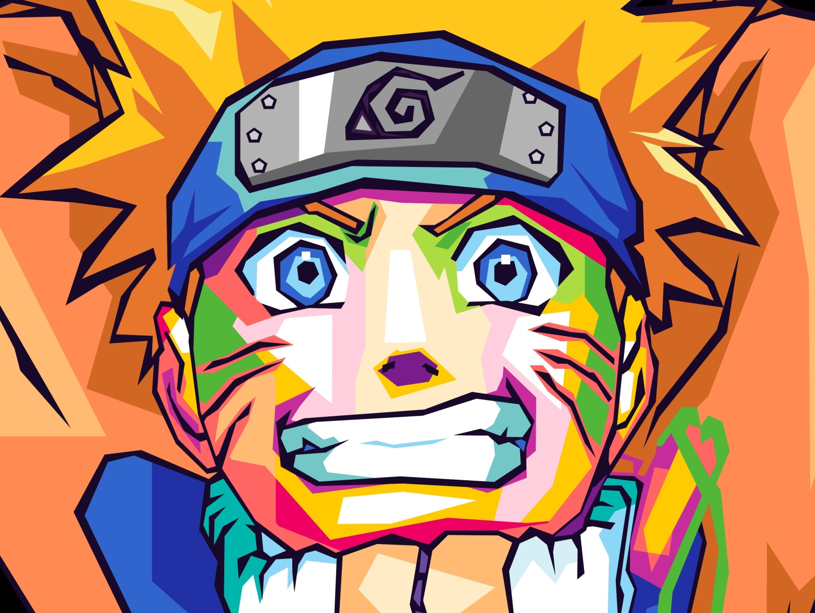 27+ Naruto Pop Art Anime Gif