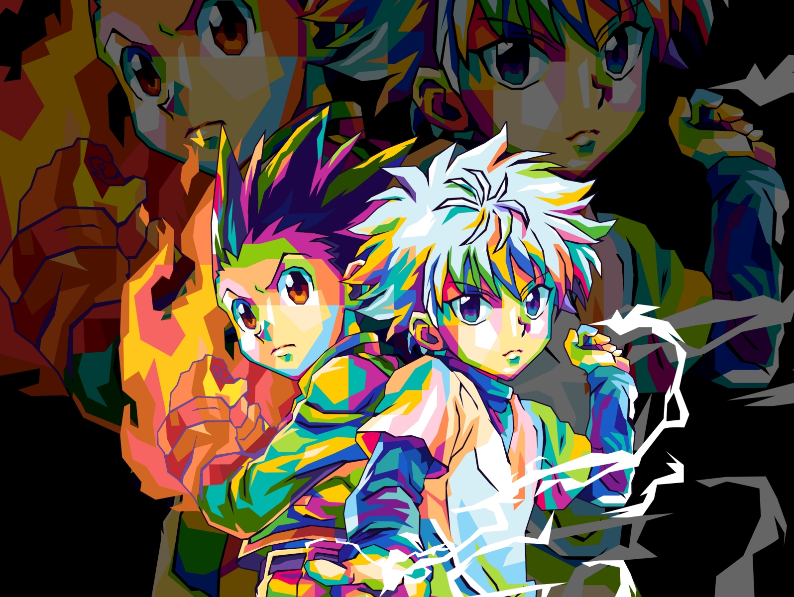 Gon and Killua by Shichiro Ken on Dribbble