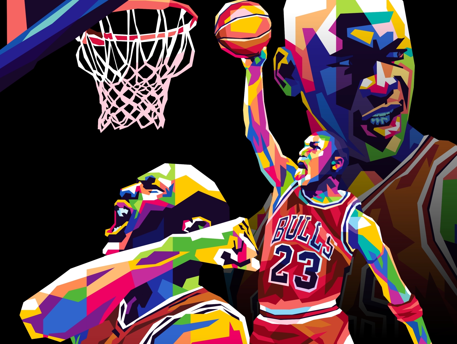 Michael Jordan by Shichiro Ken on Dribbble