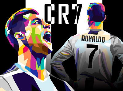 Ronaldo Pop Art basketball