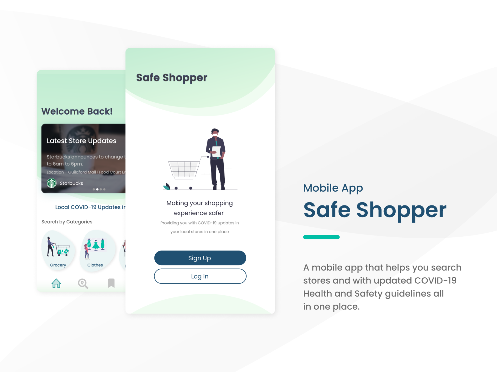 Safe Shopper Mobile App by Jasmeet Kaur on Dribbble