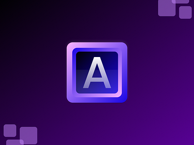 Modern Icon with letter app concept design icon icon app icons inspiration logo modern icon modern logo
