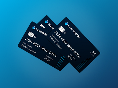 Blockchain card concept with chip and contactless banking bitcoin card blockchain card concept creditcard debitcard eth ethereum