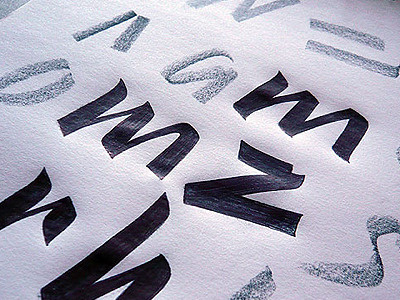 letter design calligraphy campedelli design font italy job letter marco new