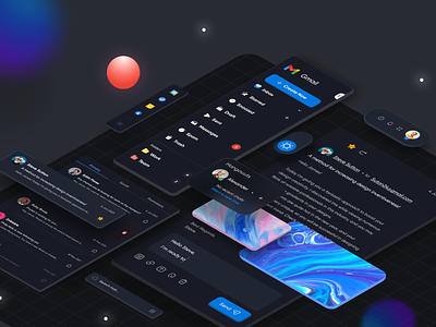 Gmail redesign - Dark mode ( Page 1 ) 🔥