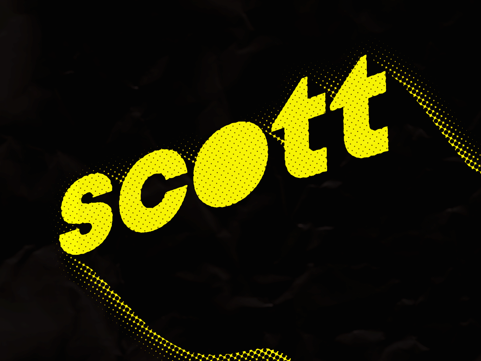 A black & yellow wave looped. 🌊🖤💛 after effects aftereffects animation black design motion motiondesigh motiondesign motiongraphic typography logo yellow