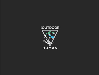 the outdoor human clothing logo