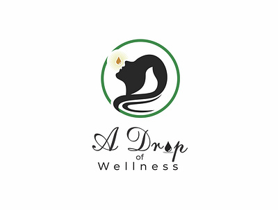 a drop of wellness health logo wellness