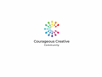 courageous creative community community logo