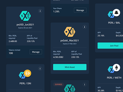 Card Components assets card cards ui crypto crypto exchange cryptocurrency dapp dark mode defi liquidity pools mint tokens web