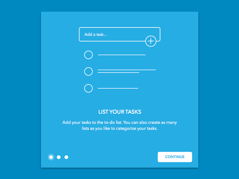 Onboarding dribbble