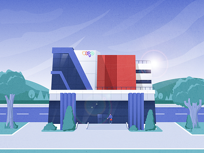 Office Buildings designs, themes, templates and downloadable graphic  elements on Dribbble