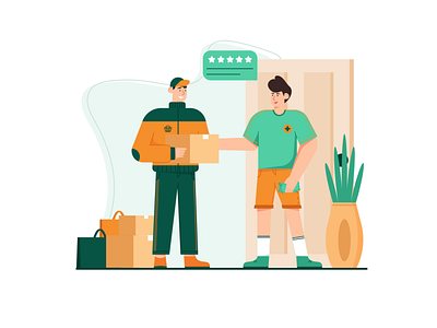 Cash on Delivery illustration