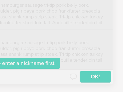 Chat - ok! bacon chat nickname ok teal tooltip