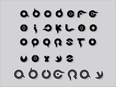 Circular Letter font