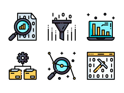 Data Analysis data analysis design icon vector