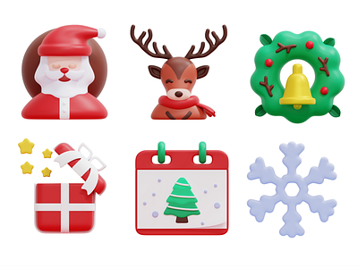 Christmas 3D Icon