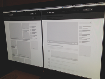 Wireframing comments related tekkers ui video web wireframe