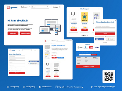 Nando Ebookhub book book store bootstrap css html javascript mysql online shop php responsive website