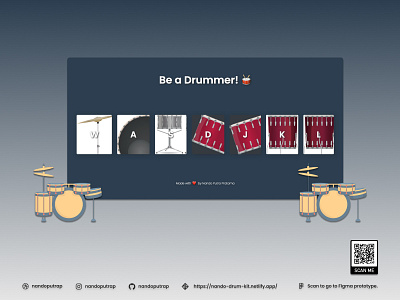Be a Drummer (Drum SImulator)
