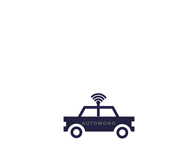 DRIVERLESS CAR 01 design illustration illustrator logo logodesign