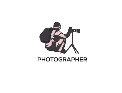 Photografer illustrator logo