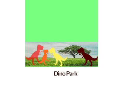 Dino Park design illustrator logo