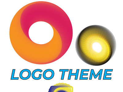 Creative Line Art icon illustration logo