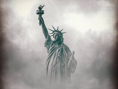The Lady Named Liberty america freedom hope liberty photoshop statue of liberty strong united states usa
