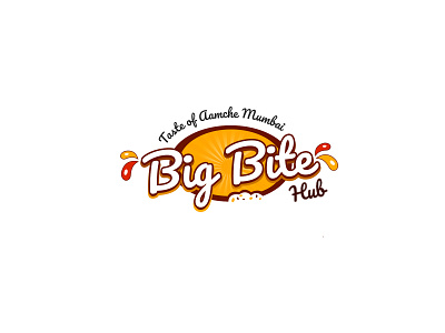 Big Bite Hub - Logo Design big bite branding fast food logo graphic design logo logo design